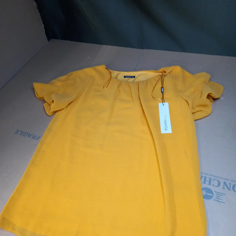 WOMENS CHIFFON PUFF SLEEVE SHIRT SIZE 10