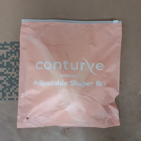 BAGGED CONTURVE ADJUSTABLE WIRE FREE SHAPER BRA IN BEIGE SIZE 5XL
