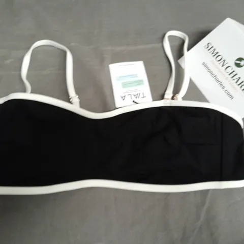 TALA CONTRAST MULTIWAY BANDEAU BIKINI TOP - LARGE