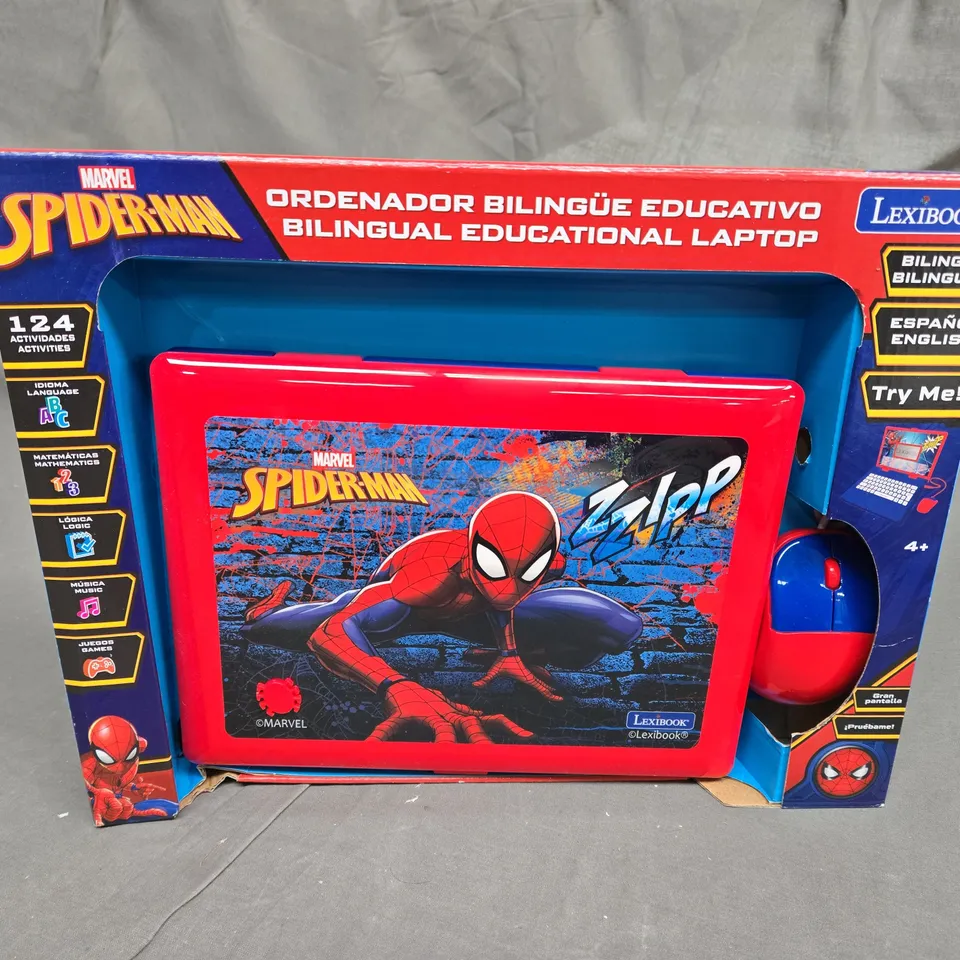 MARVEL SPIDERMAN BILINGUAL EDUCATIONAL LAPTOP