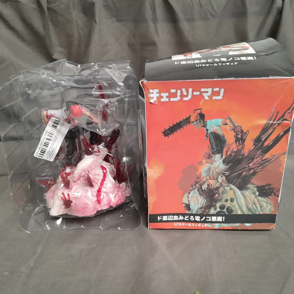 BOXED THE CHAINSAW MAN FIGURINE