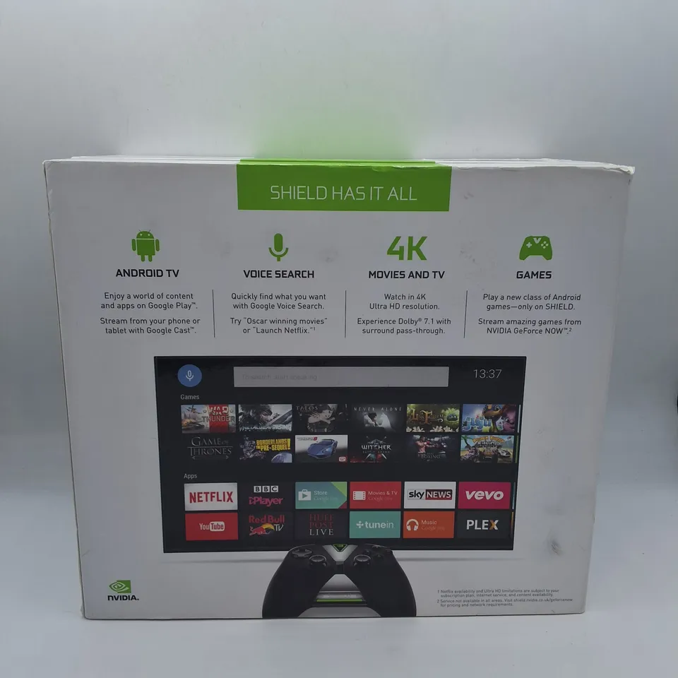 BOXED NVIDIA SHIELD 16GB ANDROID TV - P2571