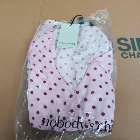 NOBODY'S CHILD PETITE ATLAS MIDI DRESS, PINK, UK 14
