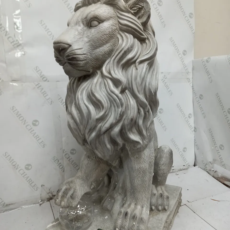 BOXED MY GARDEN STORIES LION SCULPTURE - COLLECTION ONLY