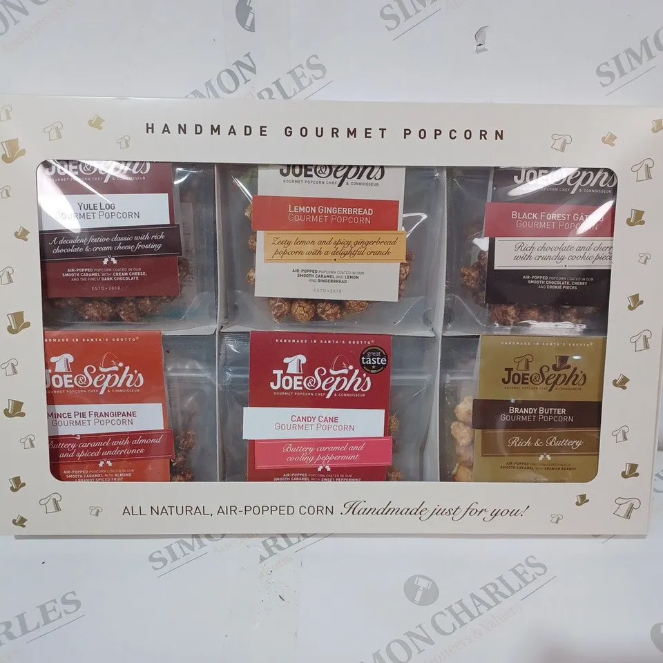 BOXED JOE & SEPHS GOURMET POPCORN CHEF 