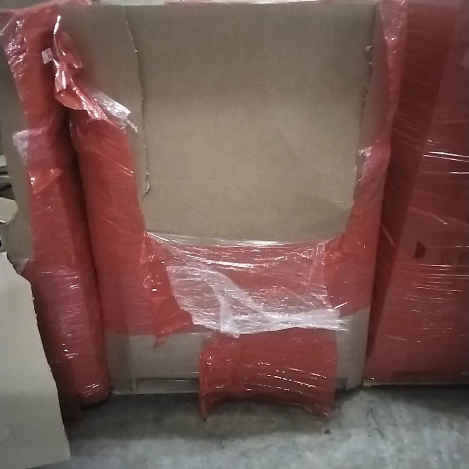 PALLET OF ASSORTED HOUSEHOLD GOODS AND PRODUCTS TO INCLUDE; LED BATHROOM MIRROR, CEILING FAN, HOOVER, BOXED FURNITURE ETC