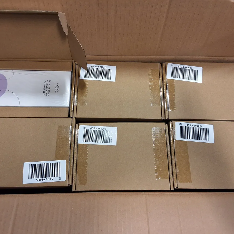 LOT OF 30 BRAND NEW TILI RECHARGABLE ALL OVER BODY TRIMMERS SETS