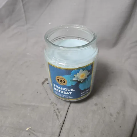 SCENTED CANDLE β TRANQUIL RETREAT, BLUE LABEL