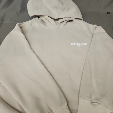 WHITE FOX HOODED HOODIE - SIZE UNSPECIFIED