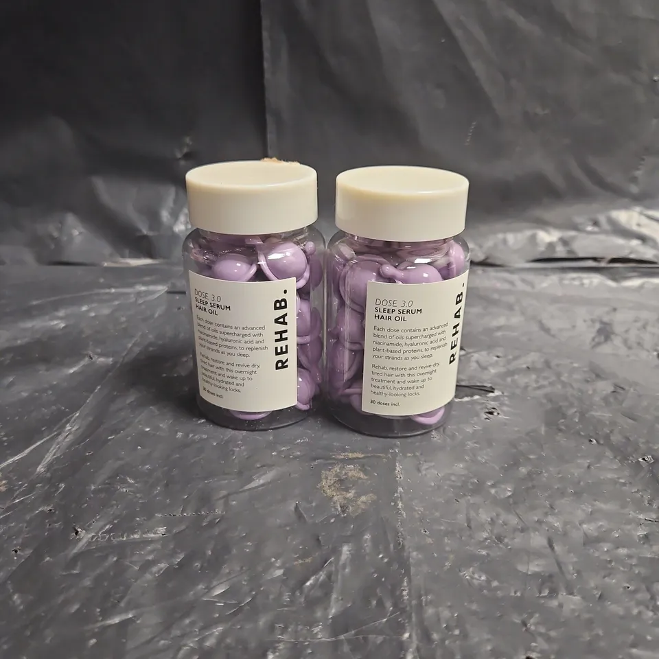 REHAB DOSE 3.0 SLEEP SERUM HAIR OIL 30 DOSES – SET OF 2