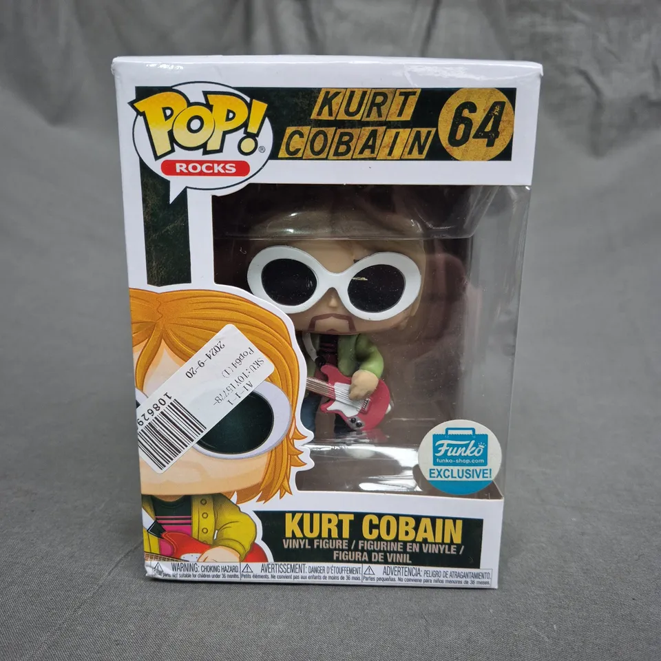 POP!ROCKS - KURT COBAIN VINYL FIGURE - 64