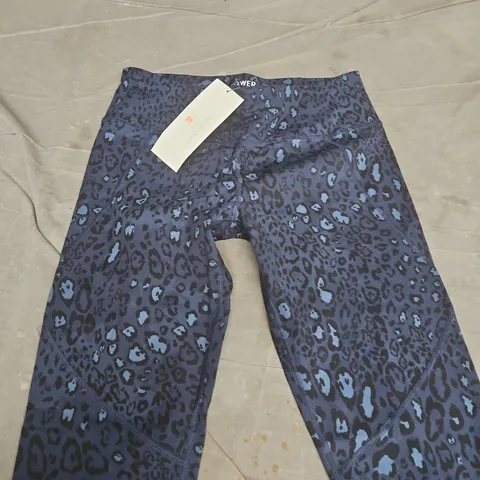 SWEATY BETTY LONDON POWER 7/8 WORKOUT LEGGINGS - SIZE M