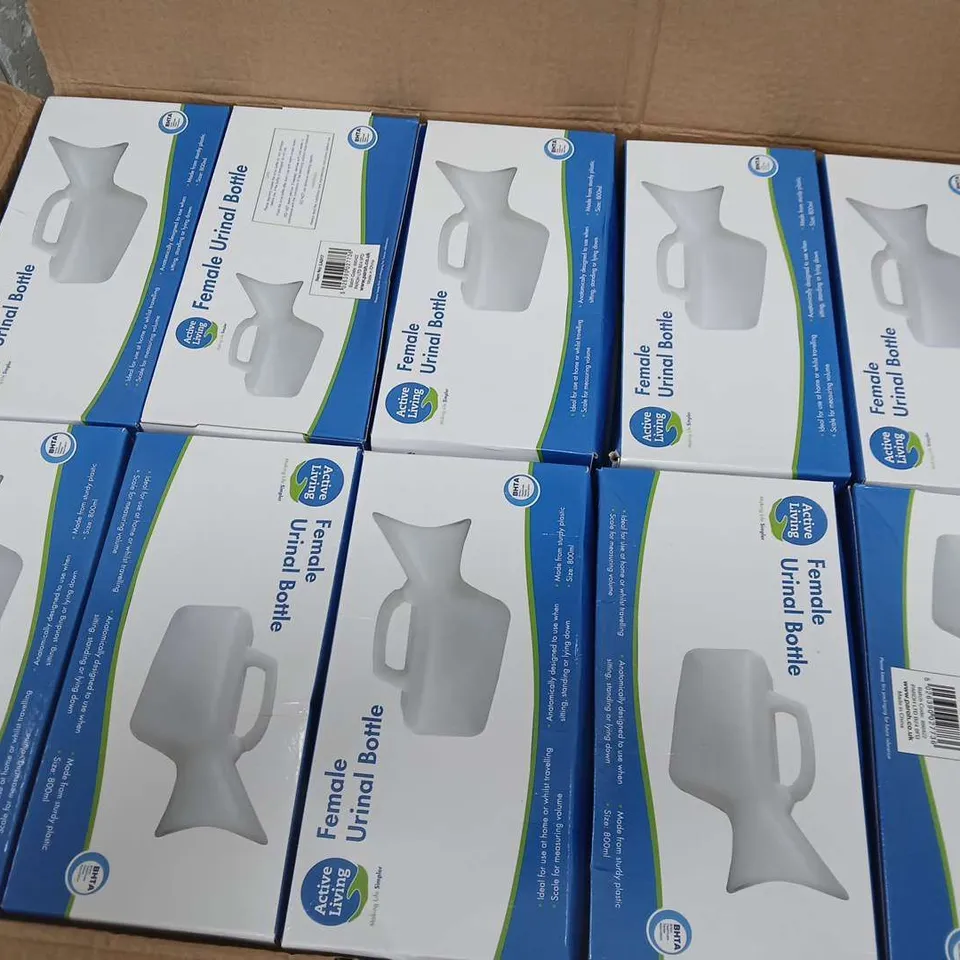 10 BOXED FEMALE URINAL BOTTLE