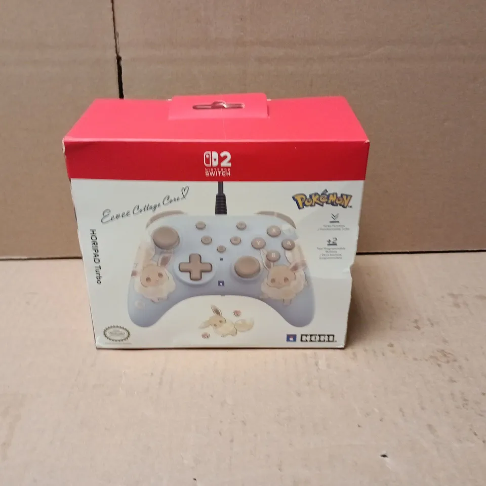 SEALED NINTENDO SWITCH 2 POKEMON THEMED HORIPAD TURBO - EEVEE COTTAGE