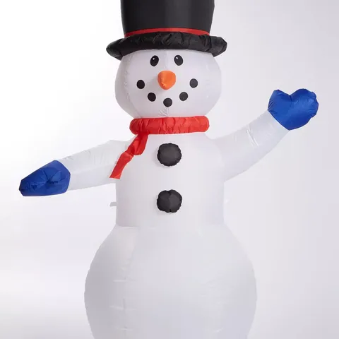 THREE KINGS INFLATABLE SNOWMAN OUTDOOR CHRISTMAS LIGHT - 120 CM