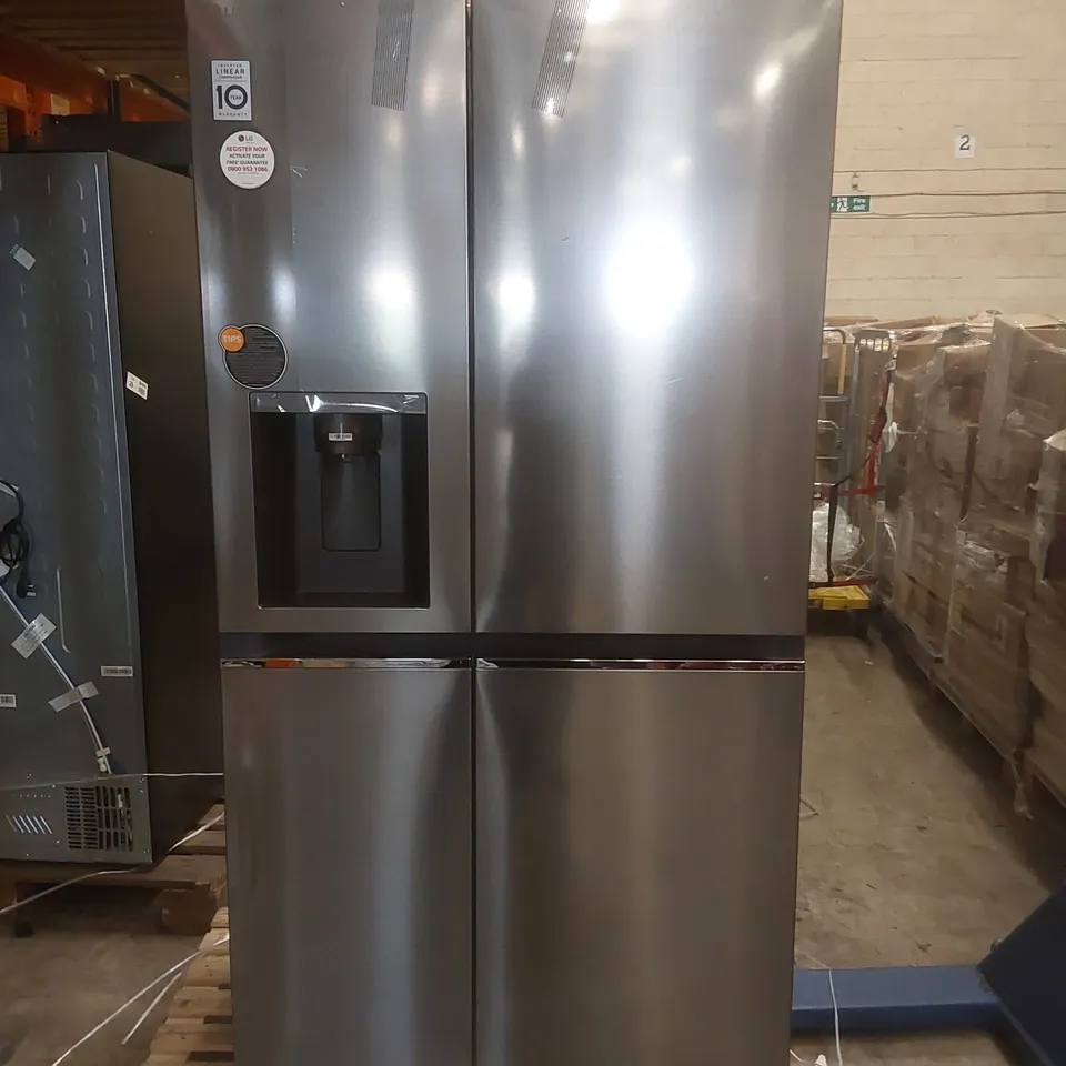 LG GSLD81PZRD NATUREFRESH AMERICAN-STYLE SMART FRIDGE FREEZER - SHINY STEEL