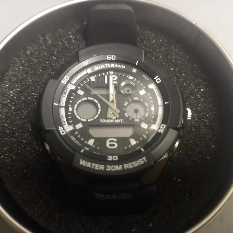 MAKITA BLACK SPORTS WATCH