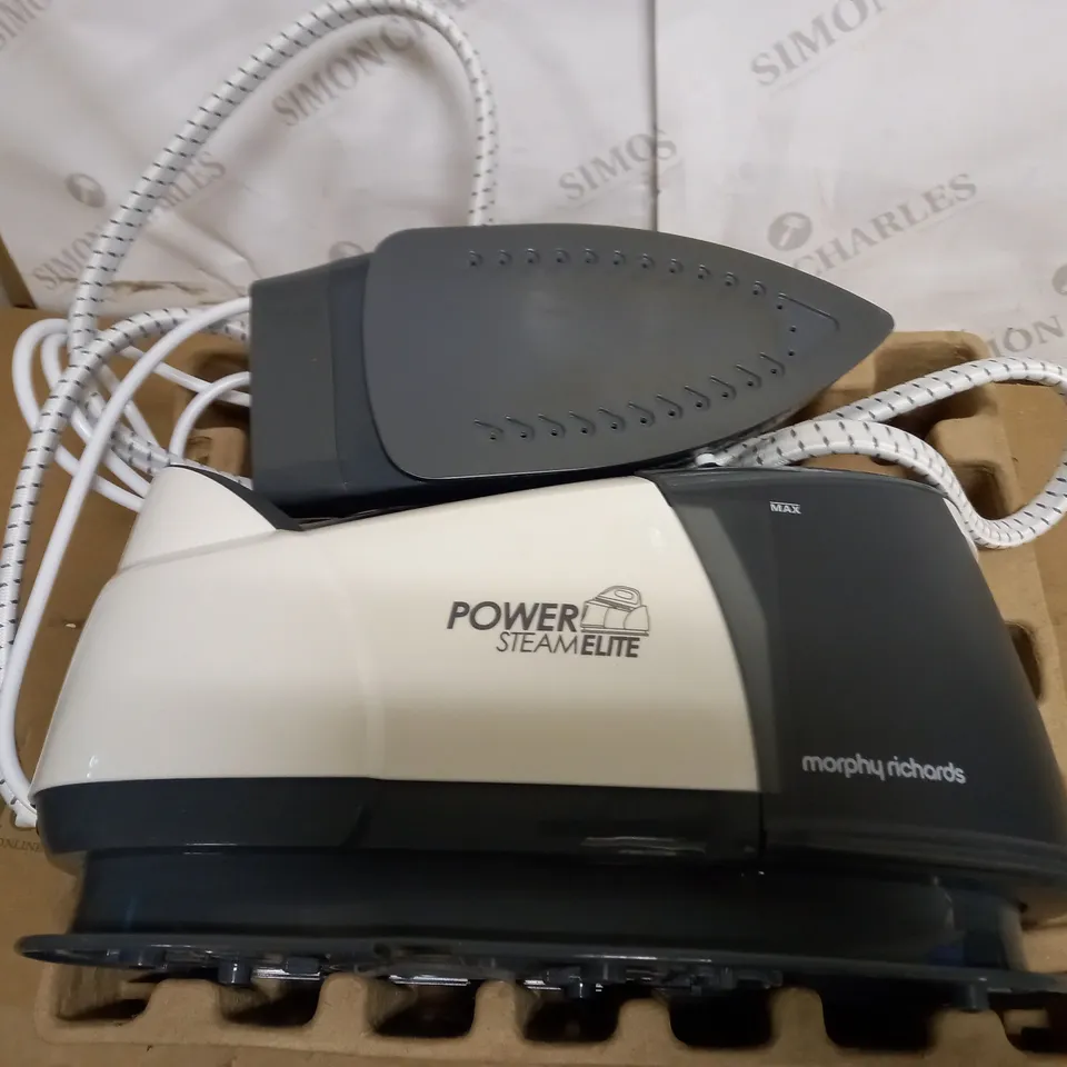 MORPHY RICHARDS POWER STEAM ELITE STEAM GENERATOR IRON GREY 