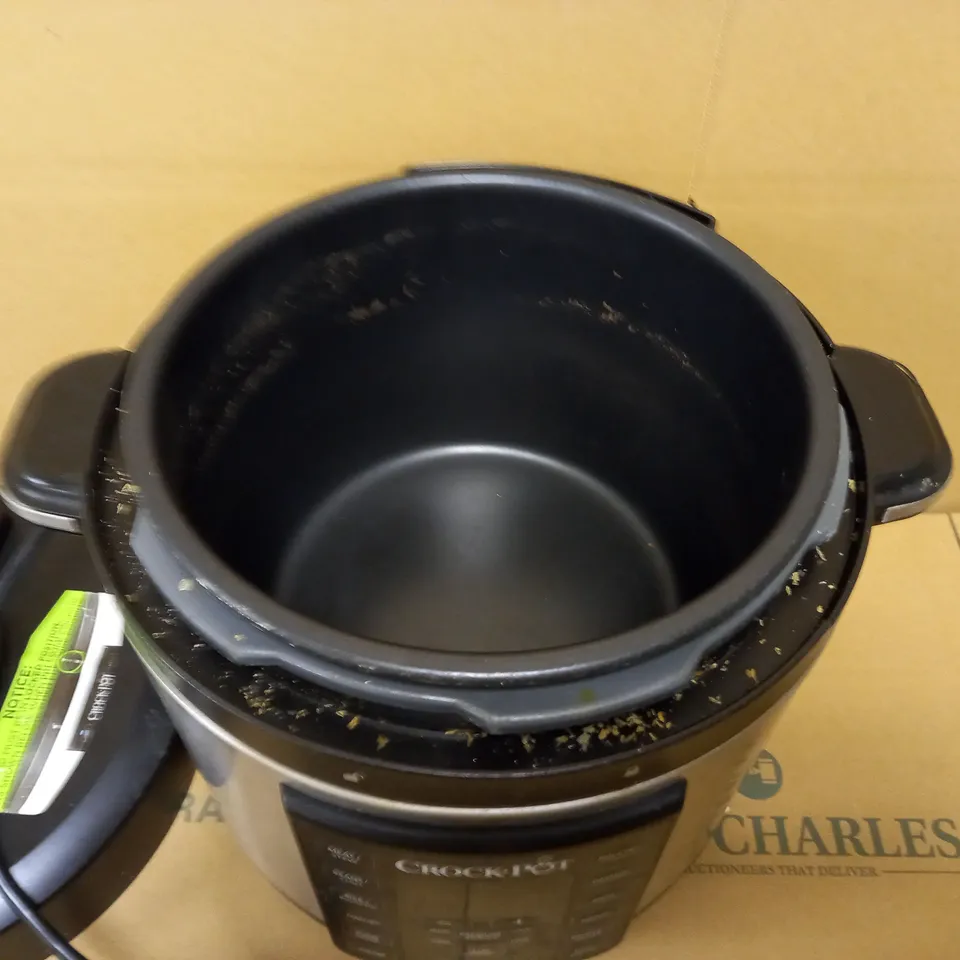 CROCKPOT EXPRESS PRESSURE MULTI COOKER