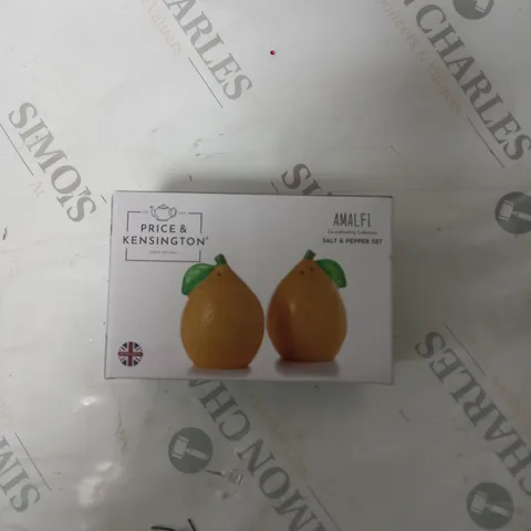 AMALFI SALT PEPPER SET ONE SIZE YELLOW