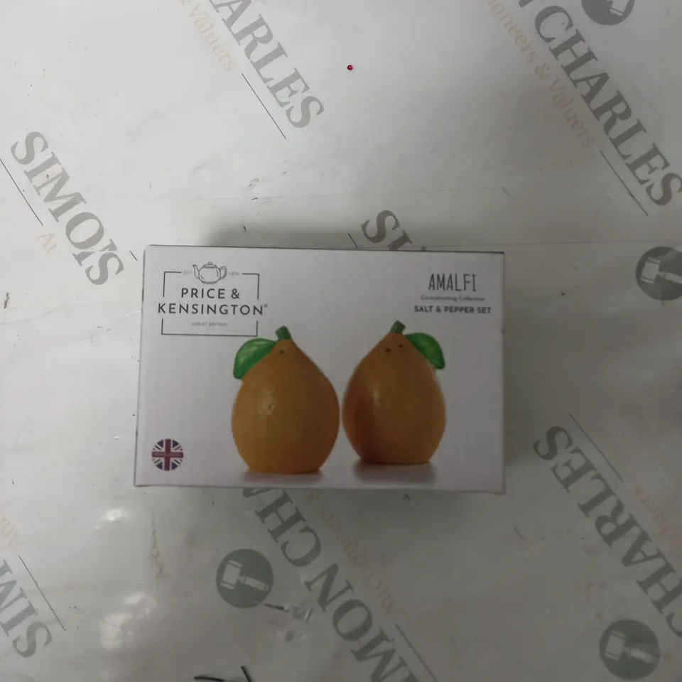 AMALFI SALT PEPPER SET ONE SIZE YELLOW