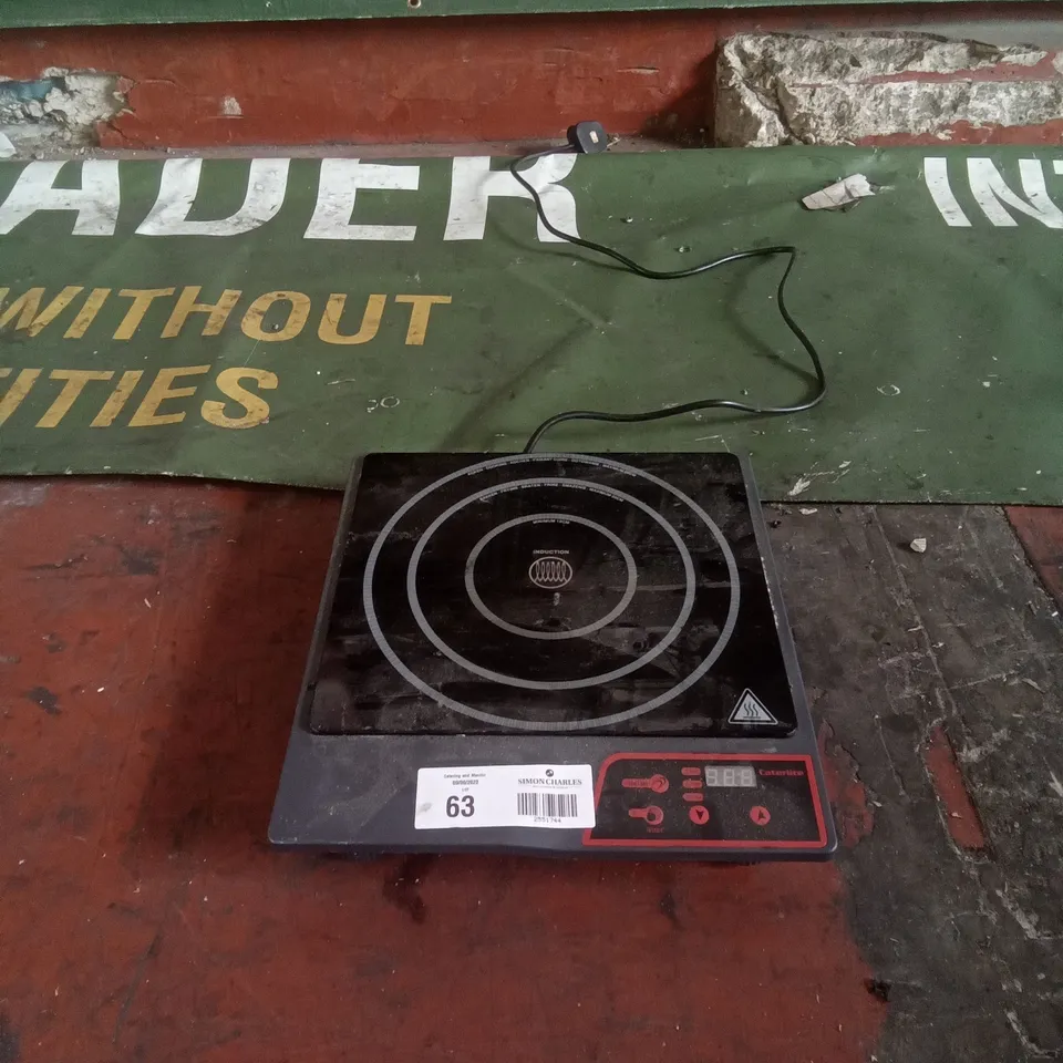CATERLITE PLUG IN INDUCTION HOB