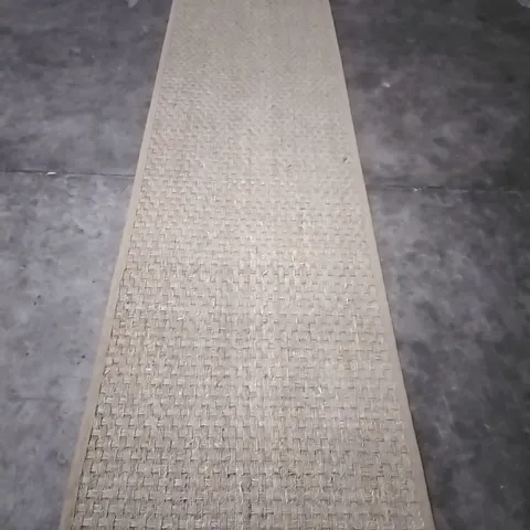 DELAPENA NATURAL/BEIGE RUG APPROXIMATELY 360X77CM 