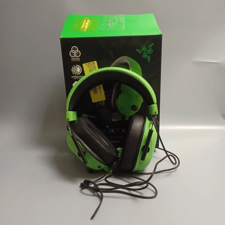 BOXED RAZER BLACKSHARK X MULTI-PLATFORM WIRED ESPORTS HEADSET 
