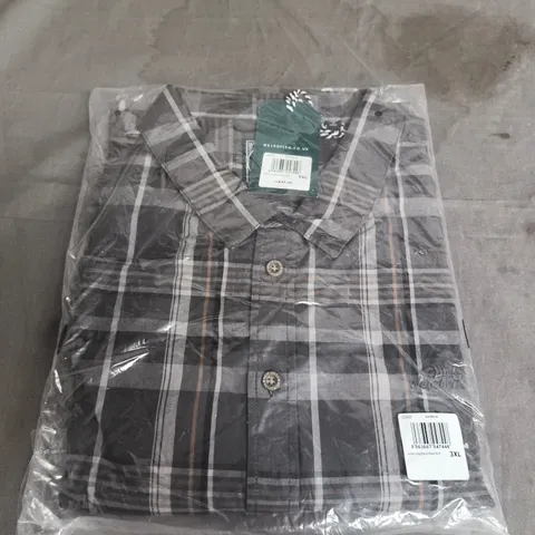 WEIRD FISH LANDO LONG SLEEVE CHECK SHIRT SIZE 3XL 