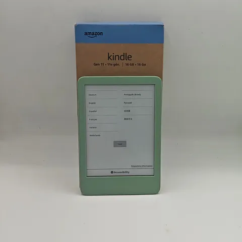 BOXED AMAZON KINDLE GEN 11 16GB IN MATCHA GREEN