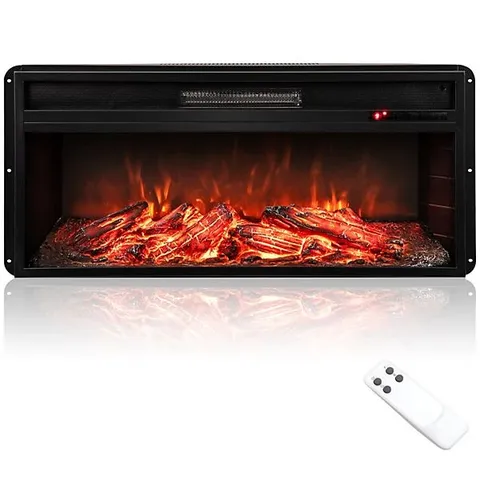 BOXED 86CM ELECTRIC FIREPLACE 5000 BTU RECESSED FIREPLACE INSERT 