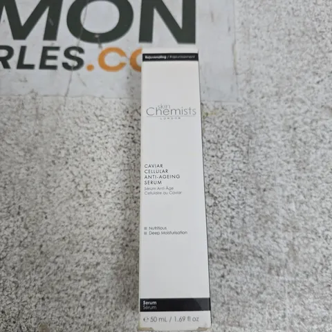 SKINCHEMISTS LONDON CAVIAR CELLULAR ANTI-AGEING SERUM – 50 ML (BOXED)