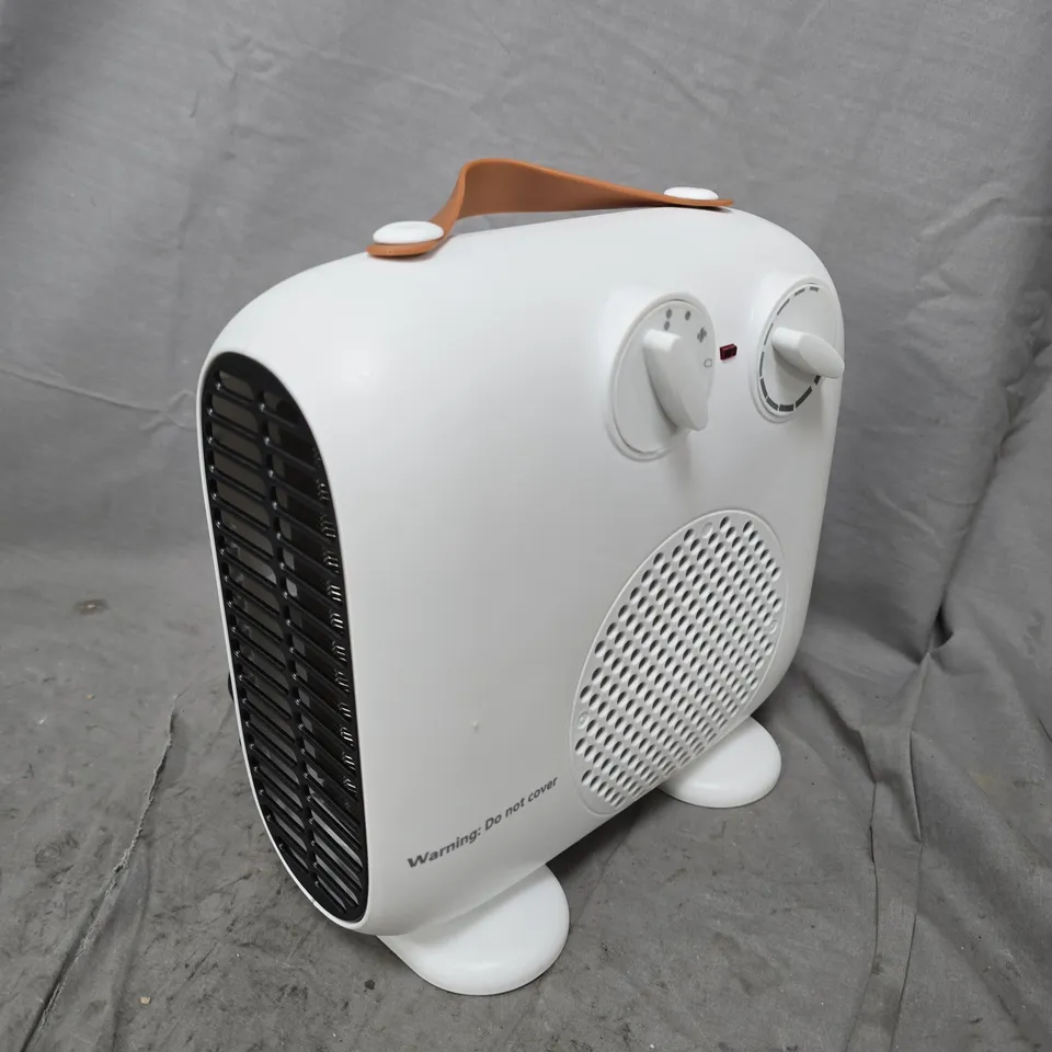BOXED STAND UP INDOOR HEATER IN WHITE 