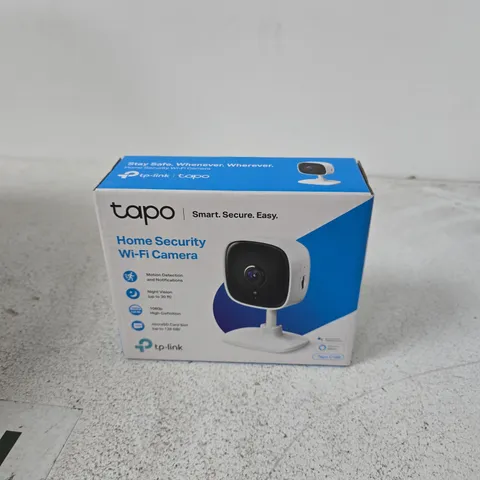 TP-LINK TAPO HOME SECURITY WI-FI CAMERA – BOXED