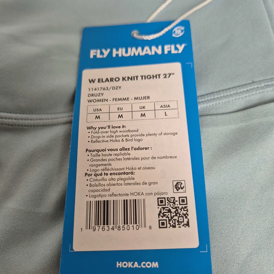 HOKA WOMEN’S ELARO KNIT TIGHT 27, DRUZY – UK M