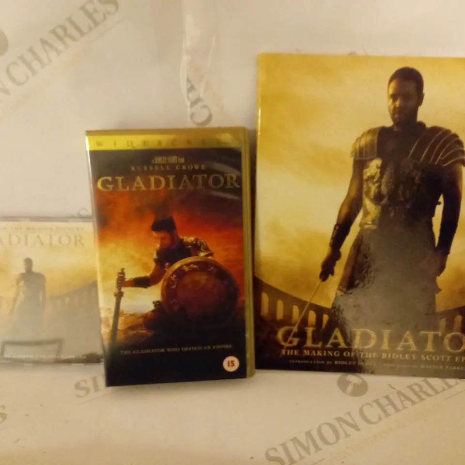 GLADIATOR VHS LIMITED EDITION BOXSET
