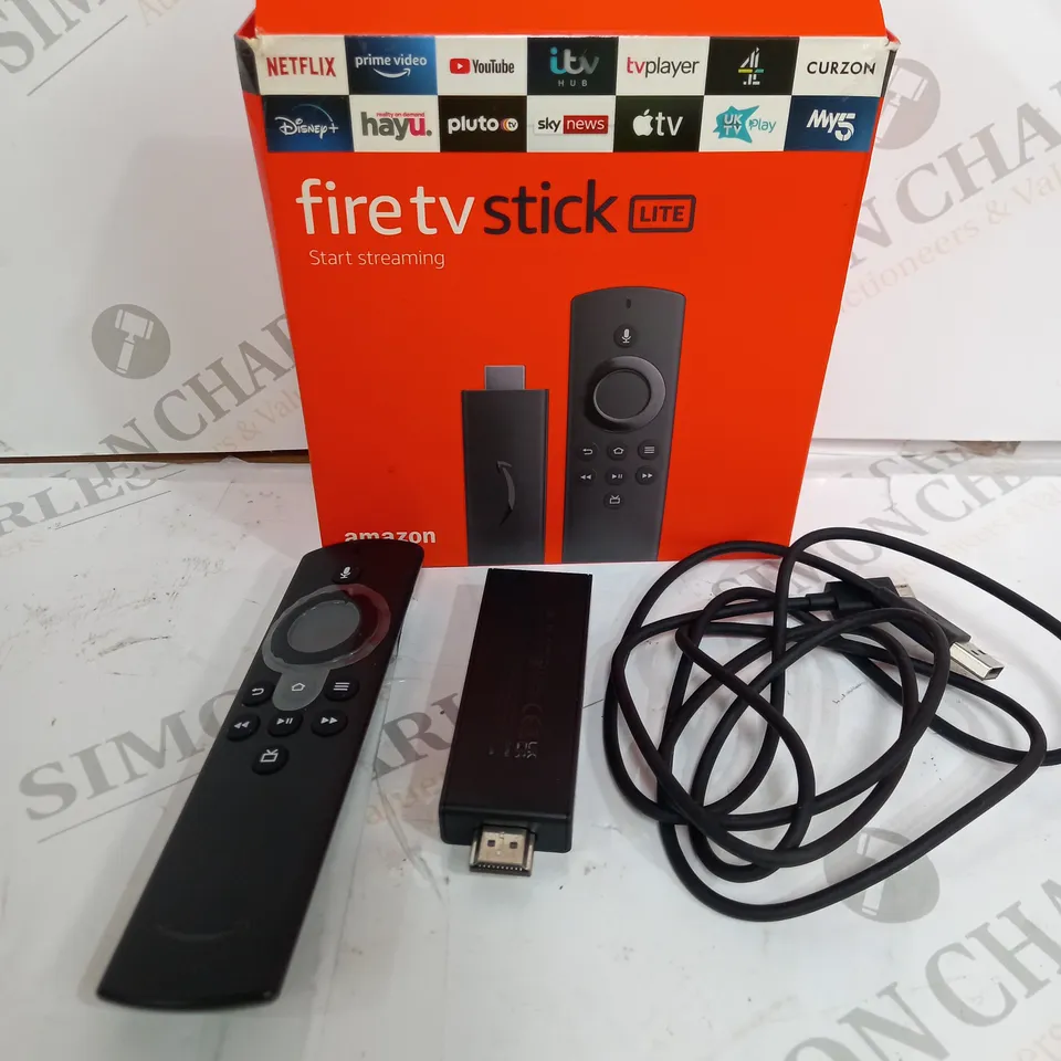 AMAZON FIRE TV STICK LITE BLACK 