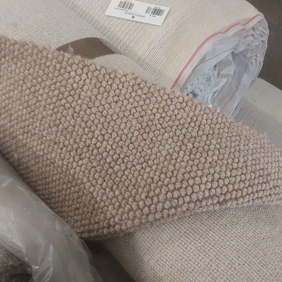 ROLL OF QUALITY PADSTOW YANGIR PEBBLE CARPET - APPROXIMATELY 5 x 1.73m