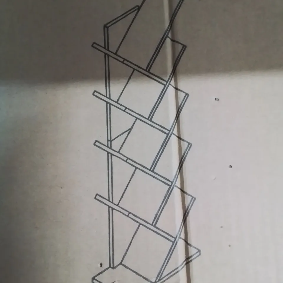 BOXED BOOK SHELF 