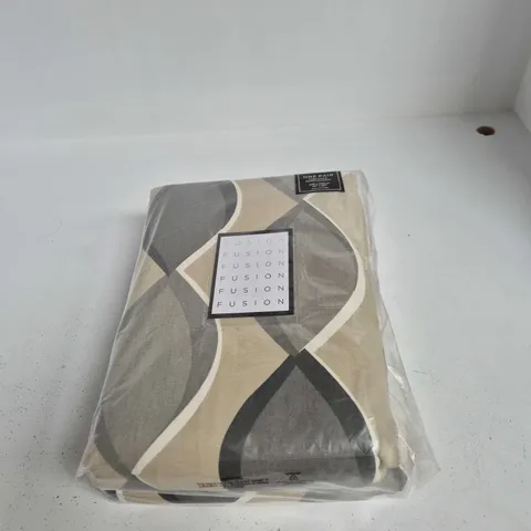 EYELET CURTAINS β ONE PAIR, FULLY LINED, 228 X 228 CM (90 X 90 IN)