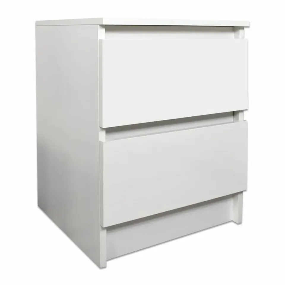 B9XED FRANCINE 2 DRAWER BEDSIDE TABLE 