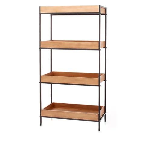 MY HOME STORIES 4 TIER SHELVING UNIT [COLLECTION ONLY]