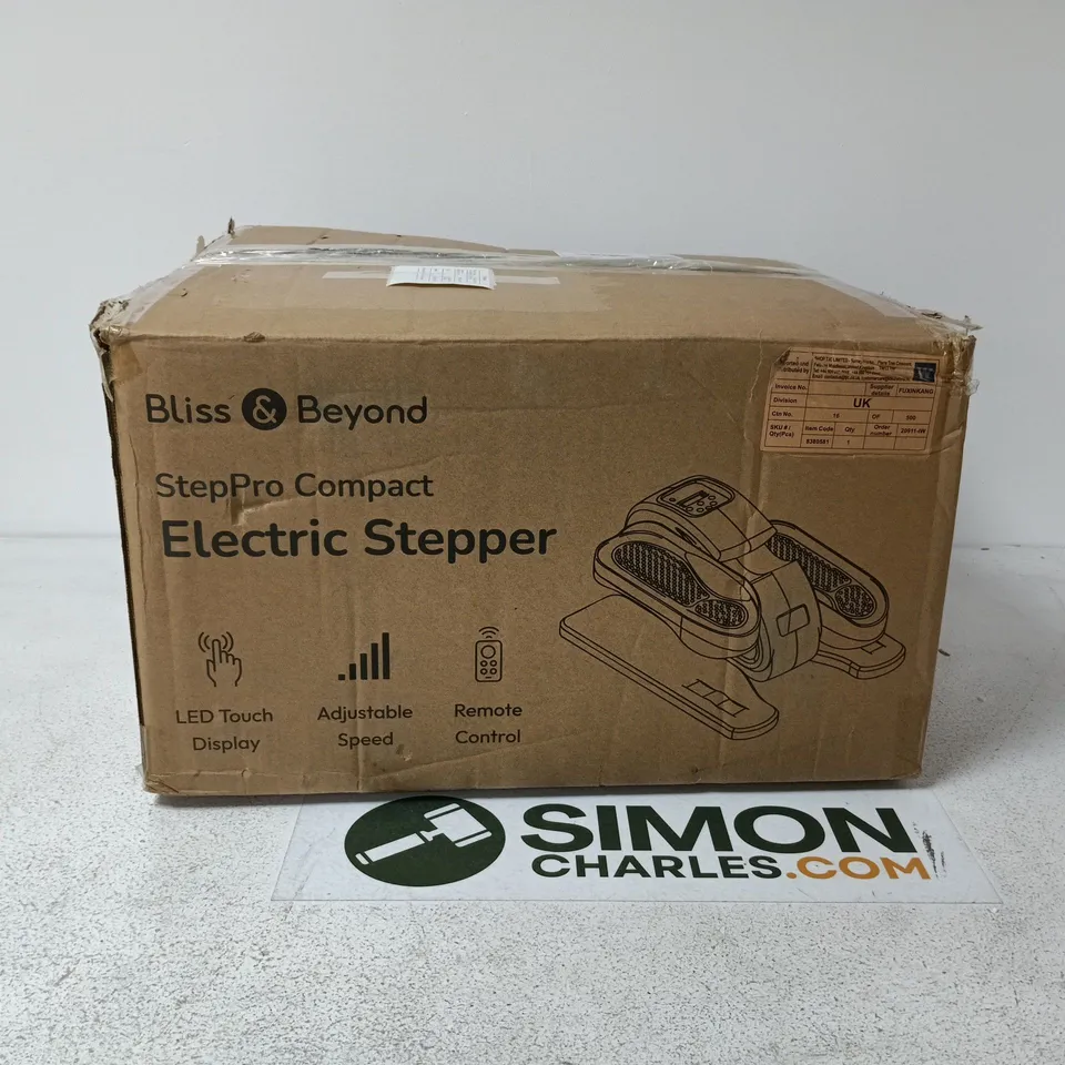 BLISS AND BEYOND STEP PRO COMPACT ELECTRIC STEPPER