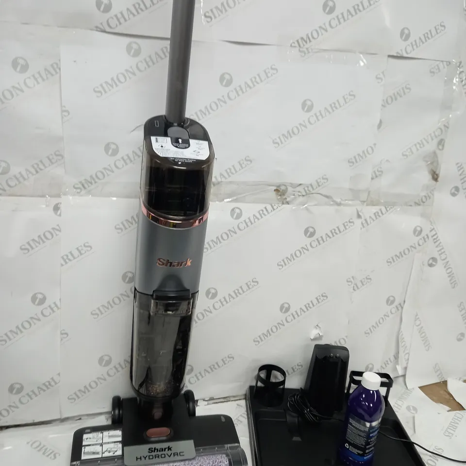 BOXED SHARK HYDROVAC HARD FLOOR WET & DRY CORDLESS CLEANER WD210UK - COLLECTION ONLY 
