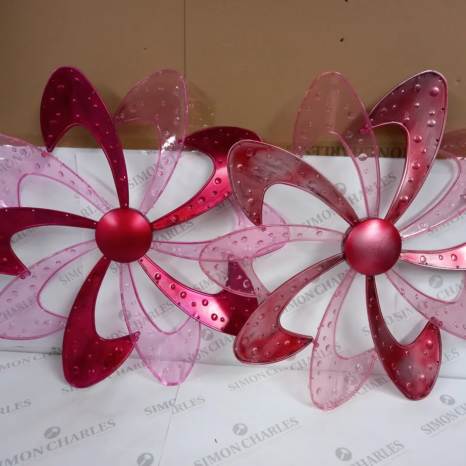 LUXFORM LED 250CM SOLAR WINDMILL - PINK