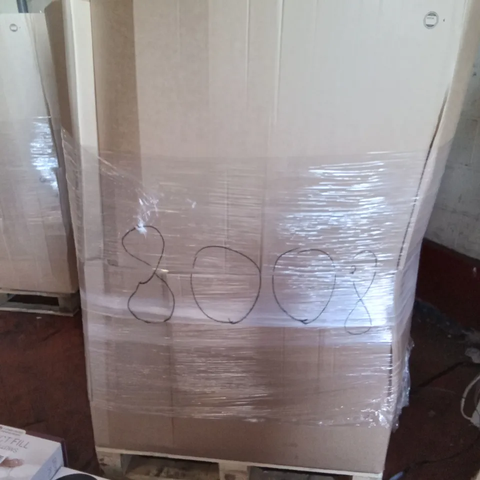 PALLET OF ASSORTED ITEMS INCLUDING INFINITE DONUT PILLOW, PERFECT FILL STRIPPED PILLOW, GEL INFUSED WHEELCHAIR SEAT CUSHION, ELVIROS MEMORY FOAM CERVICAL PILLOW, FEAGAR MEMORY FOAM CERVICAL PILLOW