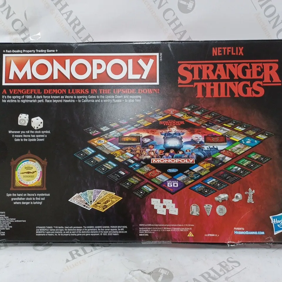 MONOPOLY STRANGER THINGS RRP £33.99