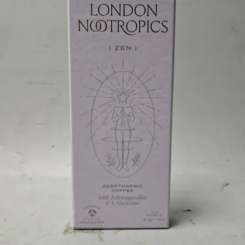 SEALED LONDON NOOTROPICS ZEN ADAPTOGENIC COFFEE WITH ASHWAGANDAHA & L-THEANINE 