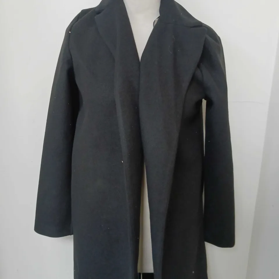 ZARA BLACK LONG COAT - EUR S