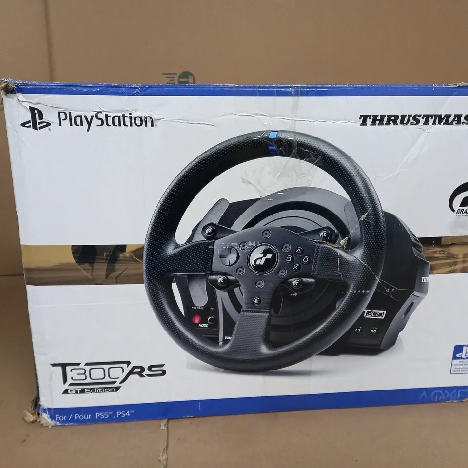 BOXED THRUSTMASTER T300 RS GT FORCE FEEDBACK RACING WHEEL 